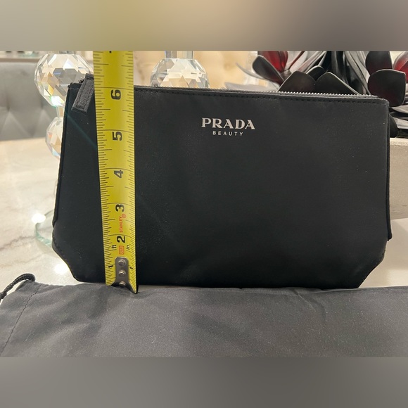 NWT 🖤Authentic Prada Beauty Cosmetic & Dust bag🖤 - Picture 3 of 6